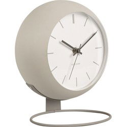 Tafelklok Nirvana Globe - Grijs - Ø21cm