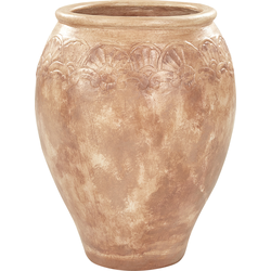Beliani PYRUS - Plantenbak voor buiten-Bruin-Terracotta
