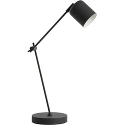 Light & Living - tafellamp - Rijeka - zwart - metaal - bureaulamp - G9 - 1890512