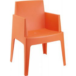 PLEMO design stoel 66x55x80 cm Oranje