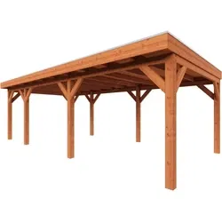 Trendhout douglas overkapping Refter, 785 x 400 cm