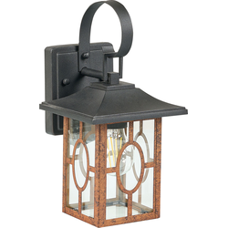Beliani SHAGGIE - Tuin wandlamp-Koper-Glas