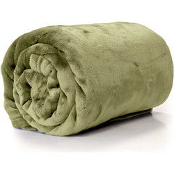 Unique Living - Plaid Enzo - 130x180cm - Tea Green