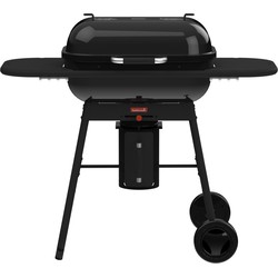 Magnus Premium houtskoolbarbecue zwart 85x64x110 cm - Barbecook