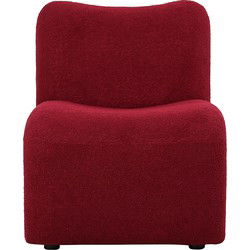 Leitmotiv - Fauteuil Fuerza - Rode oker