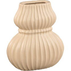 PTMD Vaas Halta - 25x15x28 cm - Keramiek - Creme