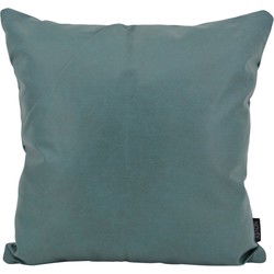 Dean Petrol | 45 x 45 cm | Kussenhoes | PU Leder
