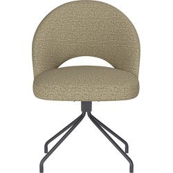 Eetkamerstoel Mick Groen Spider Swivel - Giga Meubel