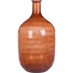 DALCHINI - Decoratieve vaas - Goudbruin - Glas