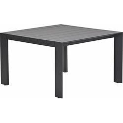 Garden Impressions Malakka lounge dining tafel 111,5x111,5 cm - donker grijs
