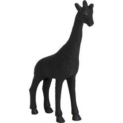 Light&living Ornament 18x7,5x37 cm GIRAFFE mat zwart