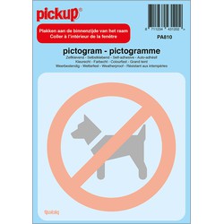 Deco 100 mm pa810 verbod honden - Pickup