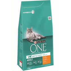 Kattenvoer one adult rijk aan kip & volkoren granen brokjes 1,5 kg