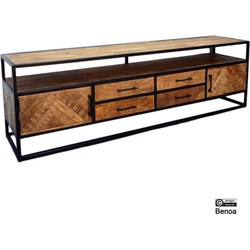 Benoa Jax 2 Door 4 Drawer TV Cabinet 200 cm