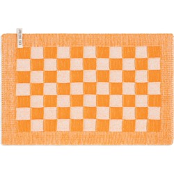 Knit Factory Placemat Block - Ecru/Orange - 50x30 cm
