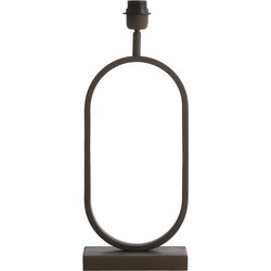 Light & Living - Lampvoet JAMIRI - 20x10x45cm - Bruin