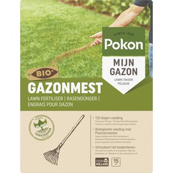 2 stuks - Bio Gazonmest 15m2 - Pokon