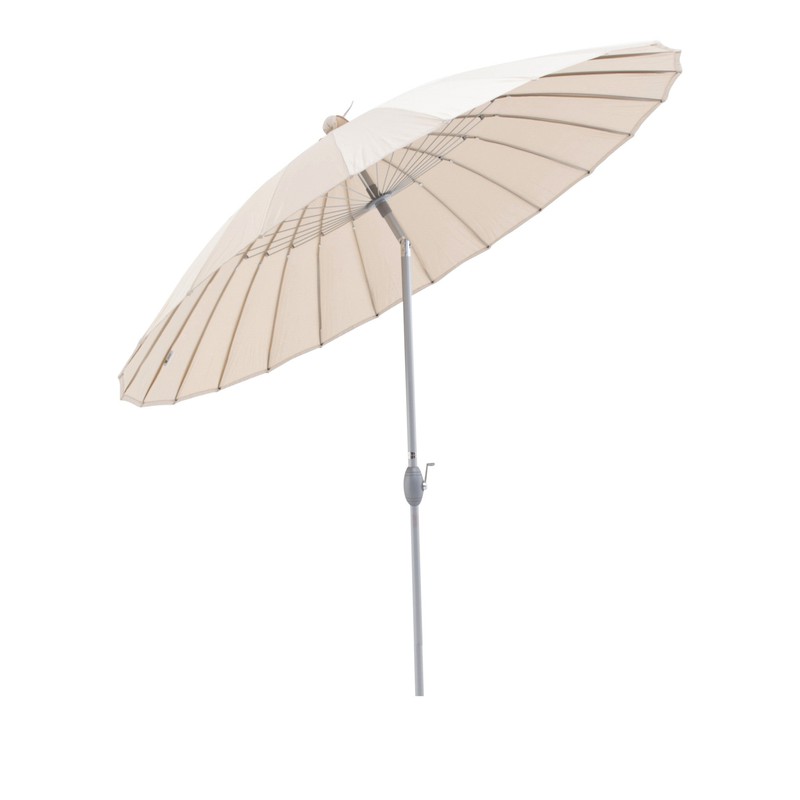 SORARA Shanghai Parasol | Beige | Ø 260 cm | Kantelbaar - 