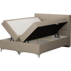 Springcrest® Luxe Boxspringset met Opbergruimte - Bed - 180x200 cm - Beige