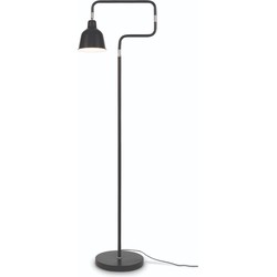 Vloerlamp London - Zwart - 44x28x150cm