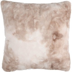 Tapijtenloods Rumba Kussen Vacht Hoogpolig Soft Touch Taupe- 45x45 CM