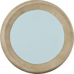 PTMD Spiegel Noam - 70x5x70 cm - Hout - Naturel