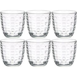 Bormioli Rocco Drinkglazen Tumblers - 6x stuks - transparant - 300 ml - Drinkglazen