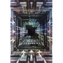 Kare Wandfoto Science Fiction 120x180cm