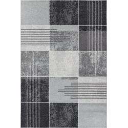 Modern Scandinavisch Tapijt DENISE - Grijs - 160x220 cm