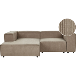 APRICA - Tweezitsbank - Bruin - Rechterzijde - Corduroy