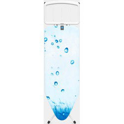 Strijkplank C, 124x45 cm, solide stoomunithouder - Ice Water