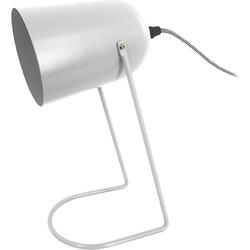 Tafellamp Enchant - IJzer Mat Wit - 30x18cm