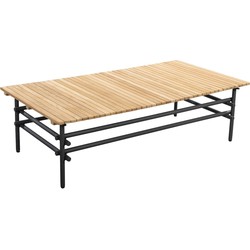 Ki coffee table frame 125x65 cm aluminium dark grey