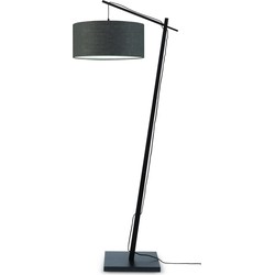 Vloerlamp Andes - Zwart/Donkergrijs - 72x47x176cm