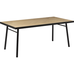 Beliani IVORIE - Eettafel-Lichte houtkleur-MDF