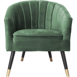 Leitmotiv - Fauteuil Royal - Donkergroen