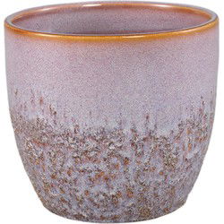 PTMD Bloempot Harper - 17x17x15 cm - Keramiek - Roze