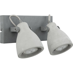 Beliani MISTAGO - Muurlamp-Grijs-Beton