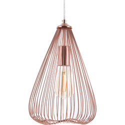 Beliani CONCA - Hanglamp-Koper-IJzer