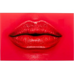 Glasschilderij Red Lips 120x80cm