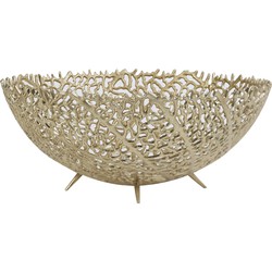 Light & Living - Schaal GALAXA - Ø46x18cm - Goud