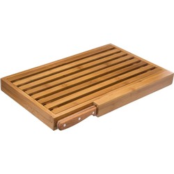 5Five Brood snijplank - met kruimel opvangbak - 44 x 27 cm - Snijplanken