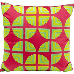 Kussen Pieces Roze 45x45cm