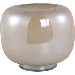 PTMD Vaas Mexx - 27x27x25 cm - Glas - Transparant