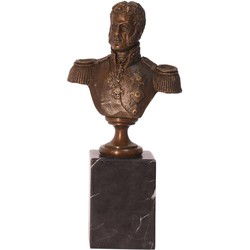 A BRONZE BUST OF GENERAL BAGRATION