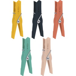 Urban Living Basic Grip wasknijpers - 52x - kunststof - 7 cm - Knijpers