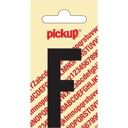 Plakletter Nobel Sticker zwarte letter f utrecht - Pickup