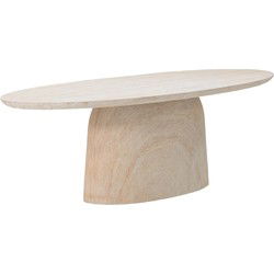 Eettafel Ovaal 200cm - Naturel Betonlook - Myrna