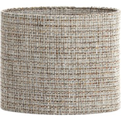 Light & Living - kap - Okavi - bruin - textiel - E27 - 3830295