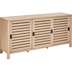 Beliani RANDA - Sideboard-Lichte houtkleur-Vezelplaat